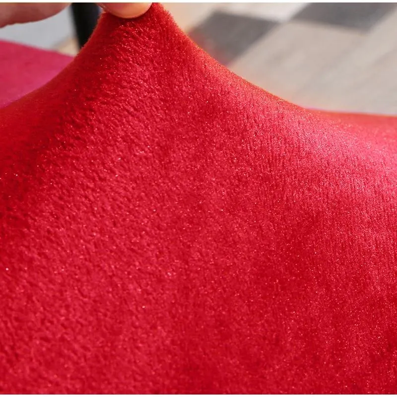 Housse Pour Fauteuil Club Velours Rouge