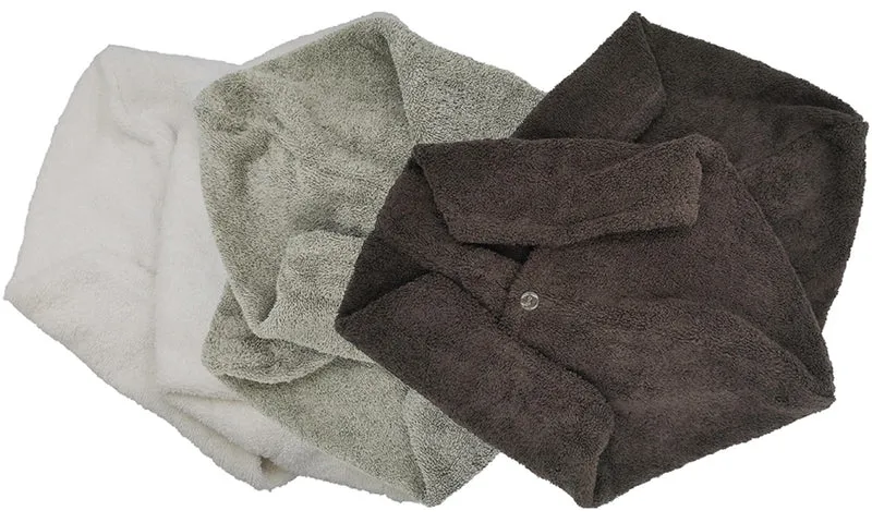 Lot de 2 Serviette Coton Cheveux
