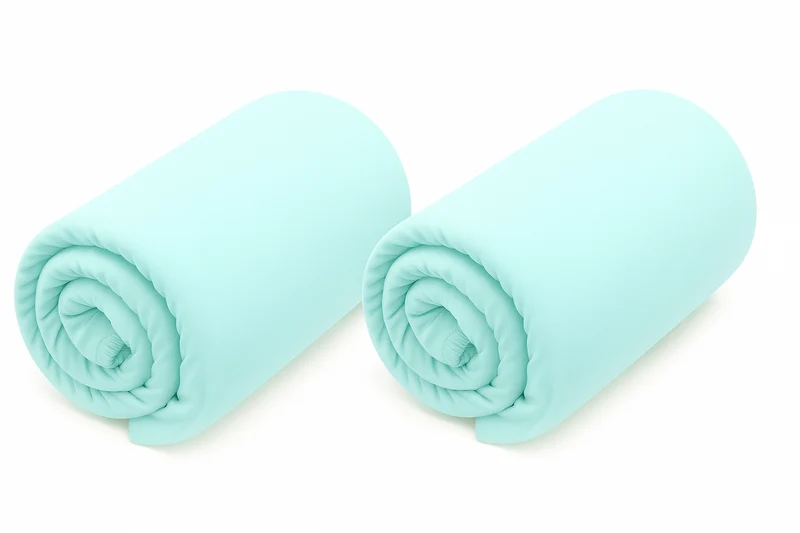 Lot de 2 drap housse Microfibre