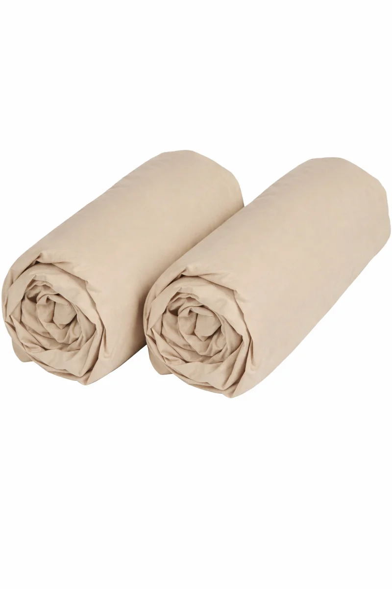 Lot de 2 drap housse Microfibre