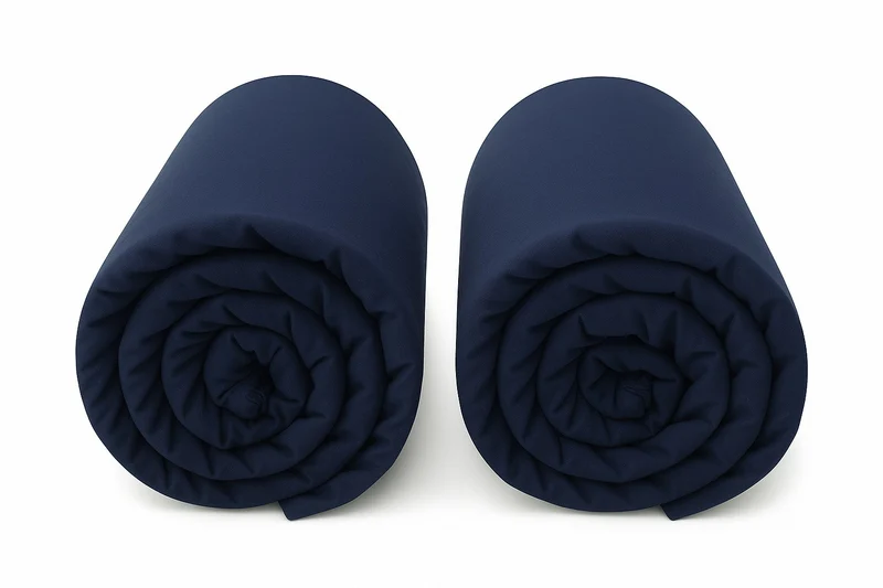 Lot de 2 drap housse Microfibre