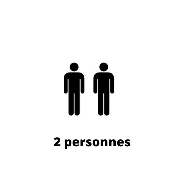 Lot de 2 drap housse Microfibre