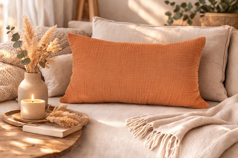 Coussin en Gaze de Coton