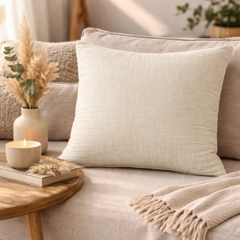 Coussin en Gaze de Coton