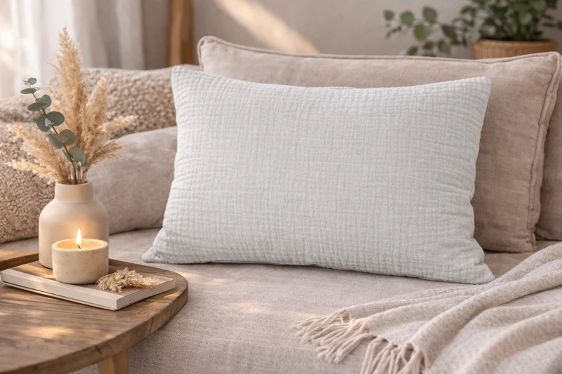 Coussin en Gaze de Coton