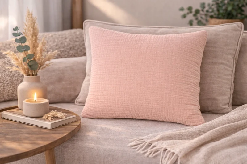 Coussin en Gaze de Coton