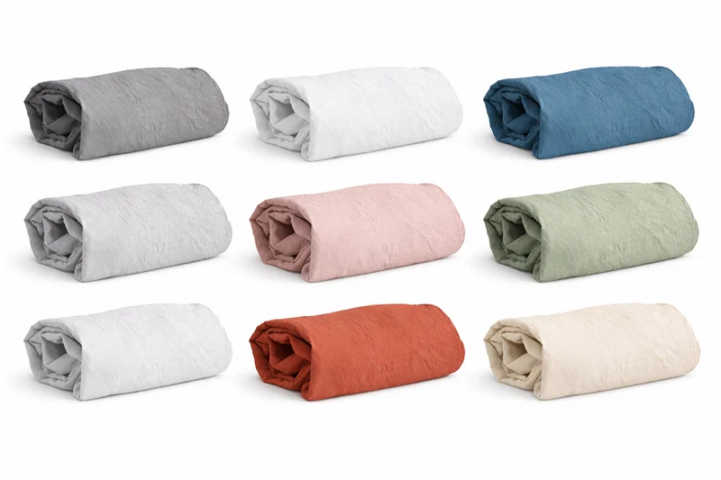 Drap-housse en micro lavé - Bonnet 25 cm