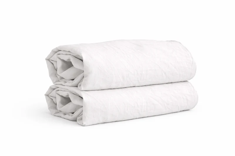 Drap-housse en micro lavé - Bonnet 25 cm