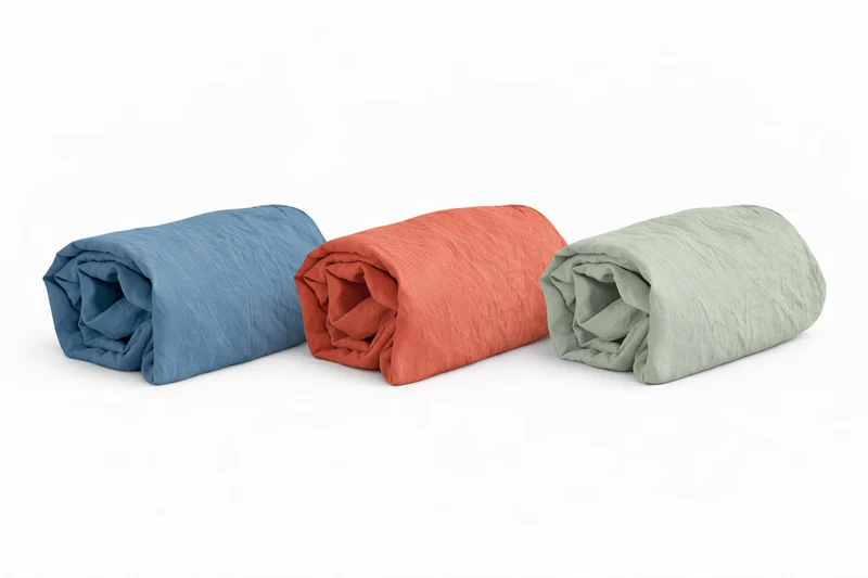 Drap-housse en micro lavé - Bonnet 25 cm