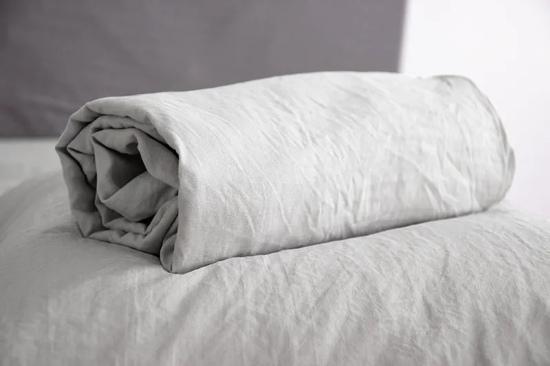Drap-housse en micro lavé - Bonnet 25 cm