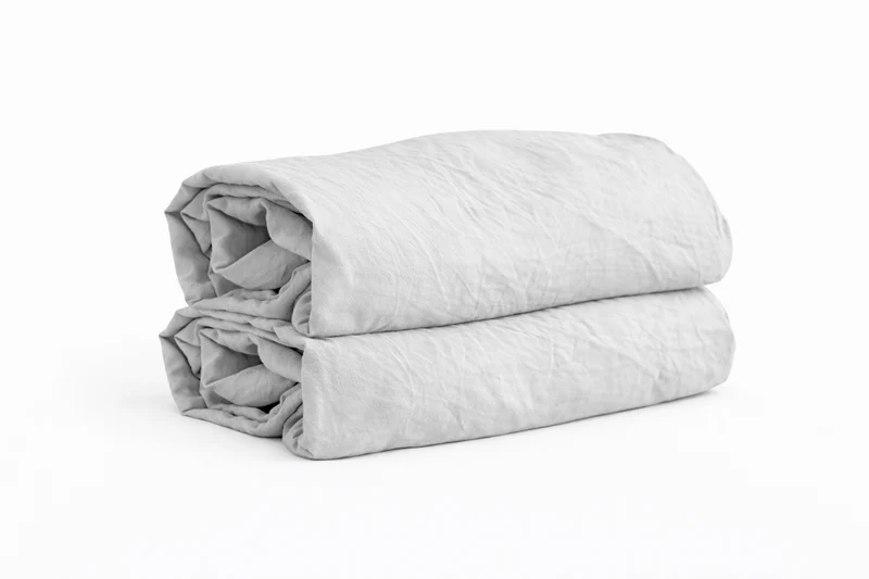 Drap-housse en micro lavé - Bonnet 25 cm