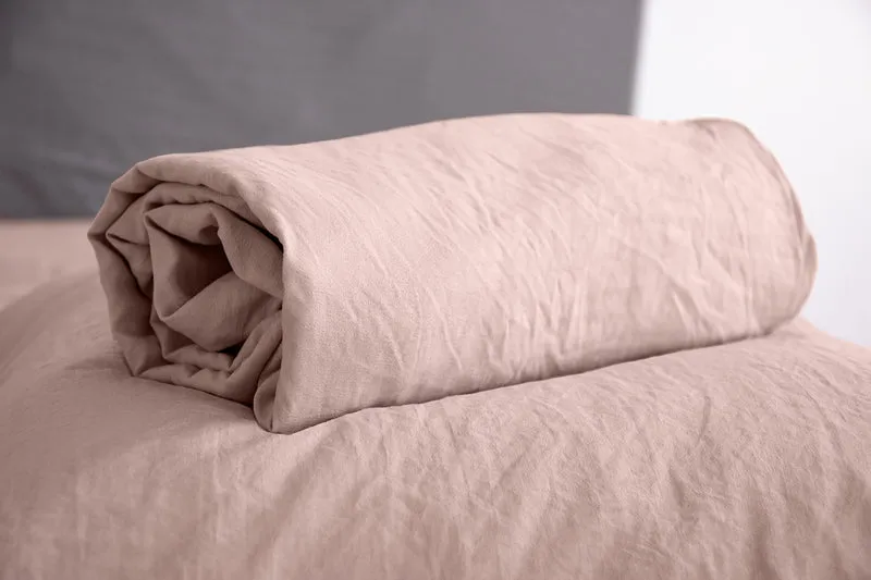 Drap-housse en micro lavé - Bonnet 25 cm
