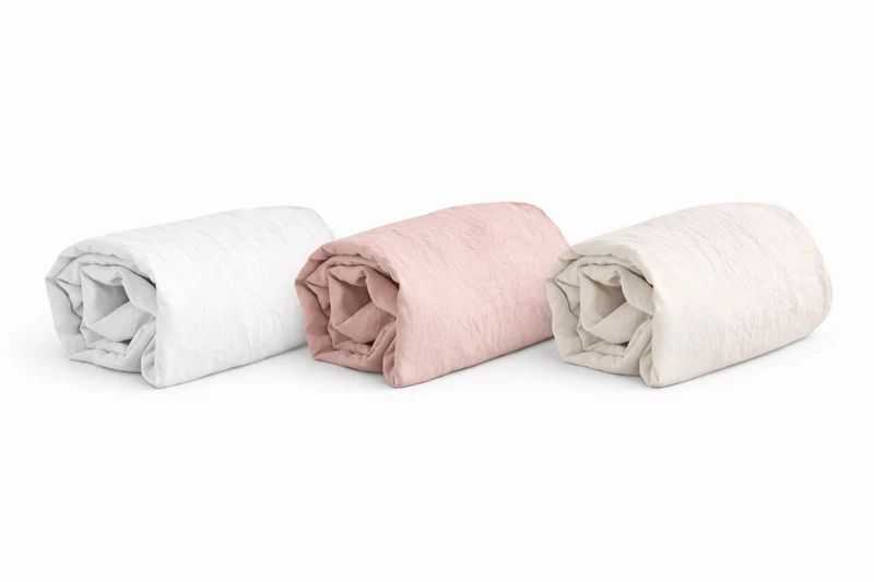 Drap-housse en micro lavé - Bonnet 25 cm