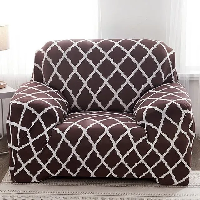 Housse Pour Fauteuil Club Brune