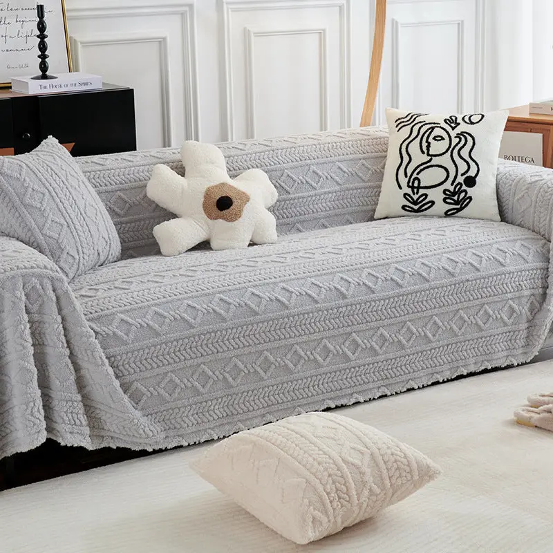Plaid Canapé Velours ChaleurScratch