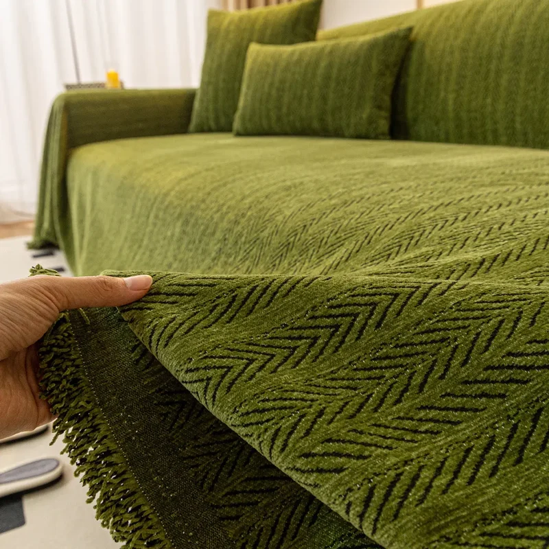 Plaid Canapé Moderne CHENILLE