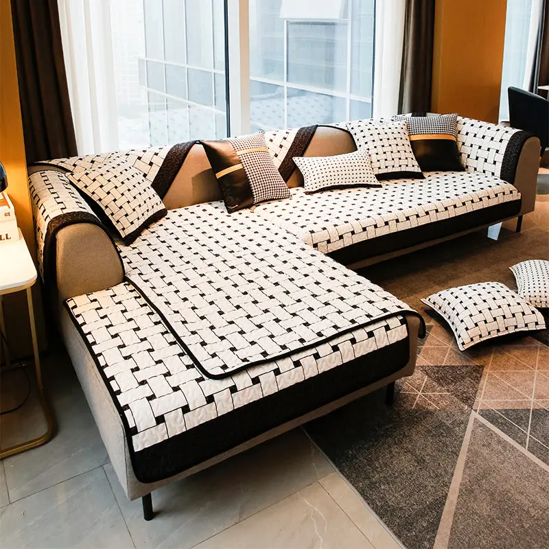 Plaid Canapé Coton Rayè SOFASTYLE