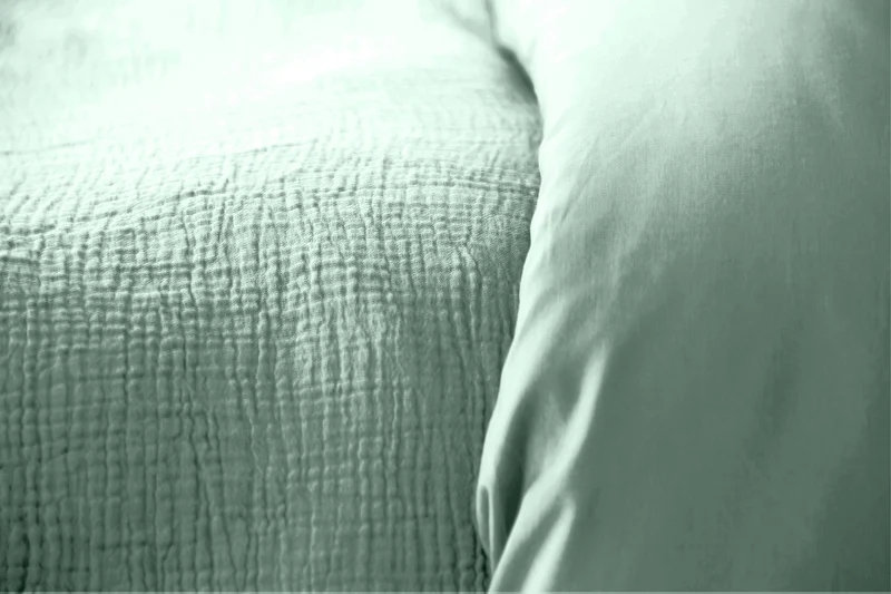 Parure de lit UNI Gaze de Coton