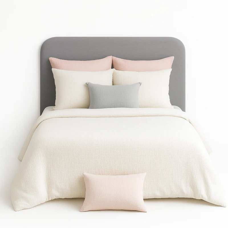 Parure de lit UNI Gaze de Coton