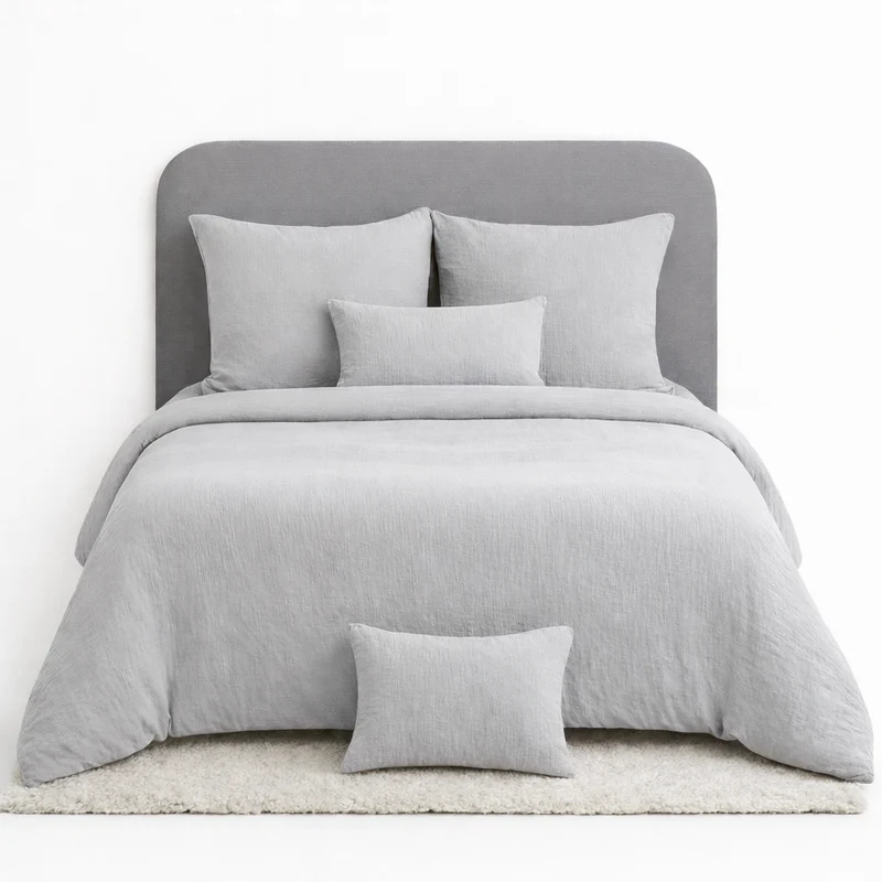 Parure de lit UNI Gaze de Coton