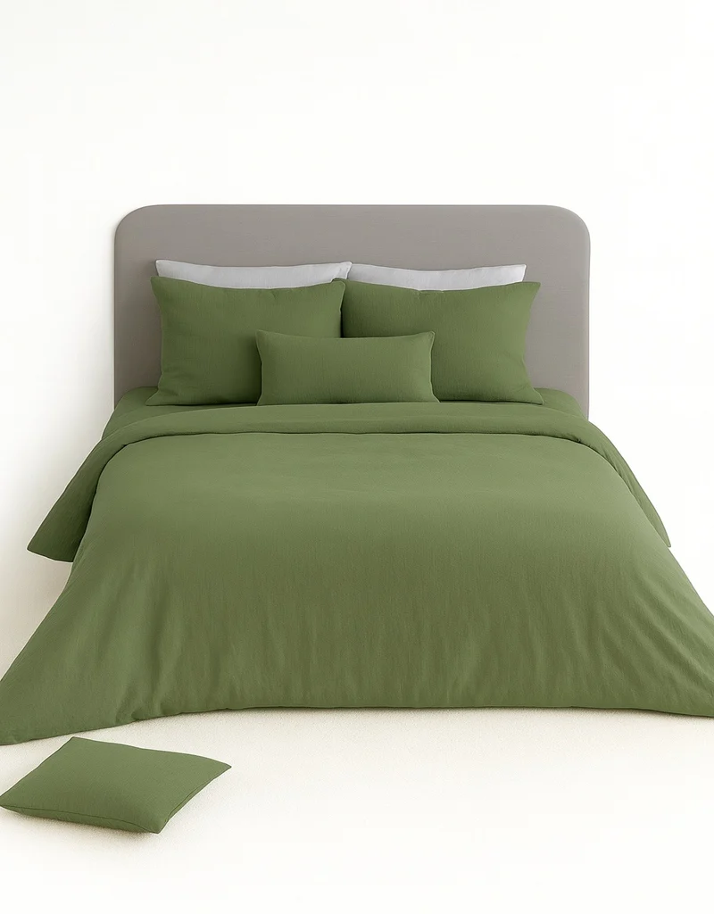 Parure de lit UNI Gaze de Coton