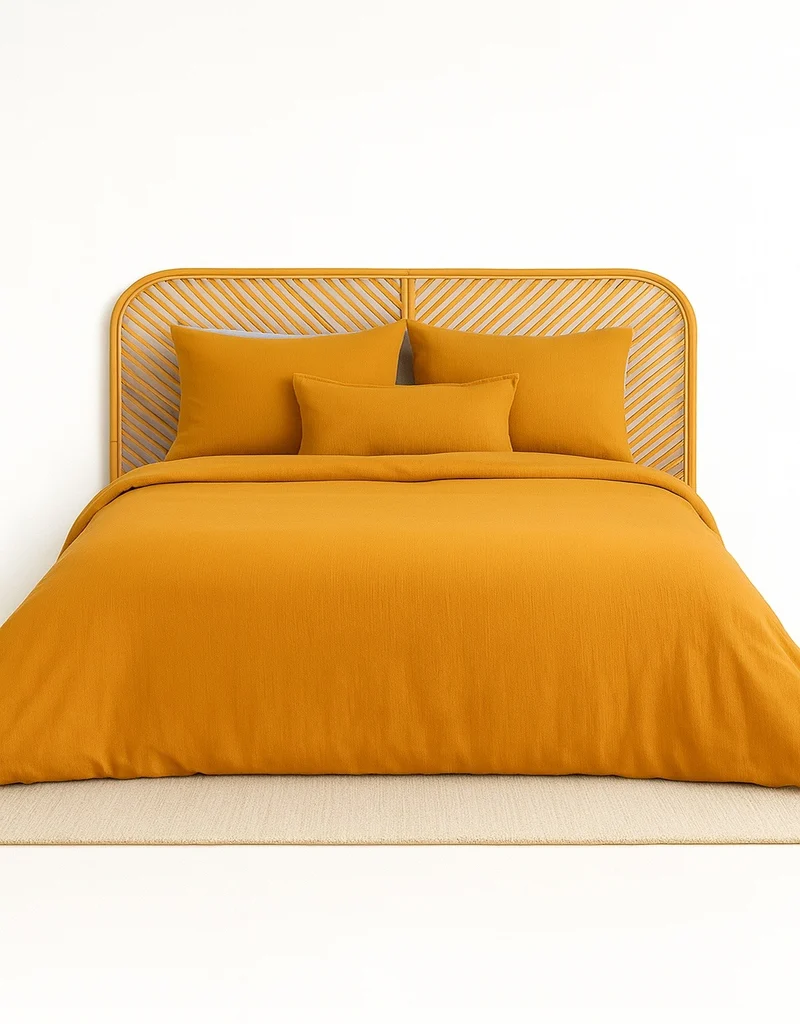 Parure de lit UNI Gaze de Coton
