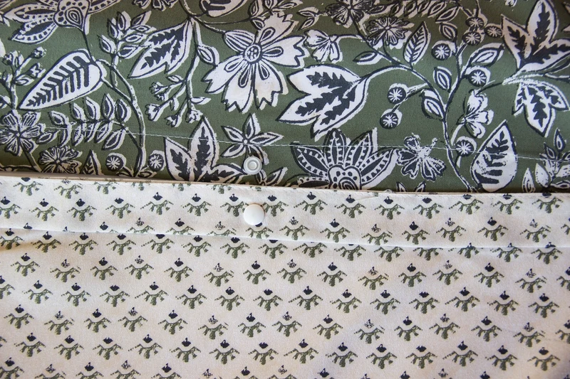 Parure de lit Harmonie Botanique Réversible