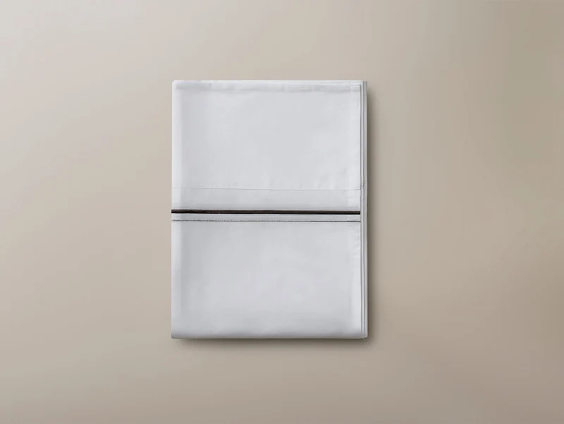 The Drift Pure Cotton Percale Flat Sheet