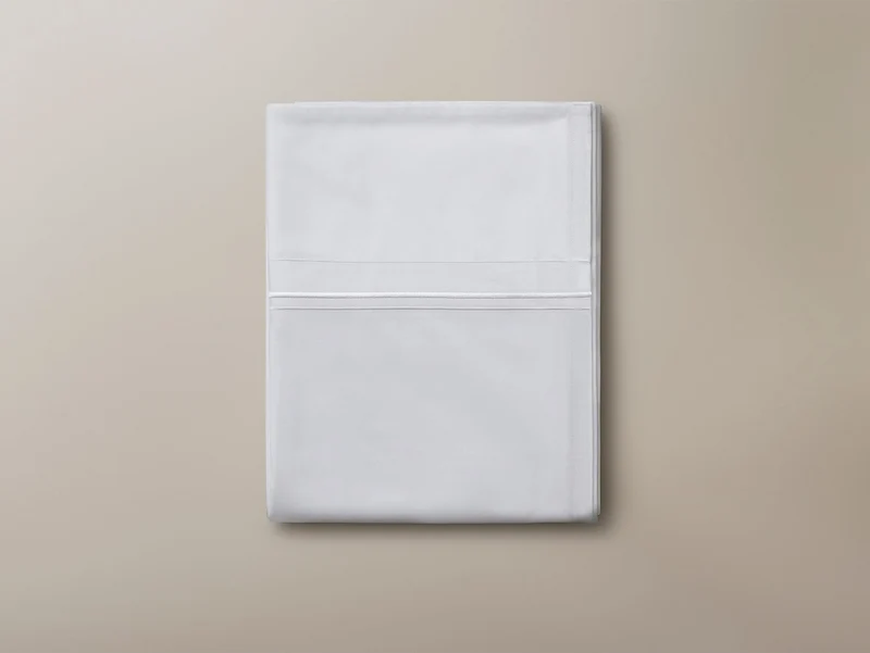 The Drift Pure Cotton Percale Flat Sheet