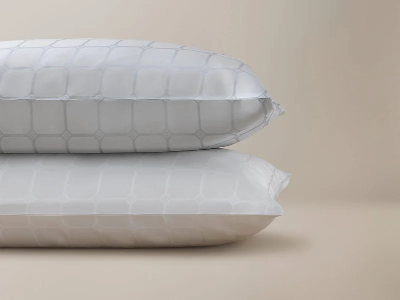 The Trellis Luxury Pillowcase - Silver