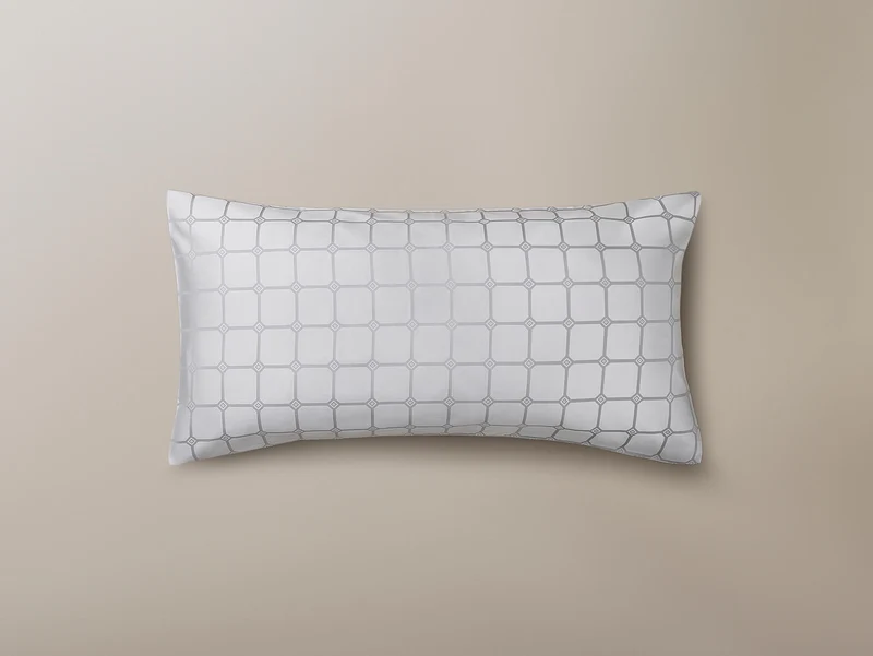 The Trellis Luxury Pillowcase - Silver