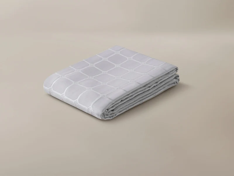 The Trellis Luxury Duvet Cover - Silver