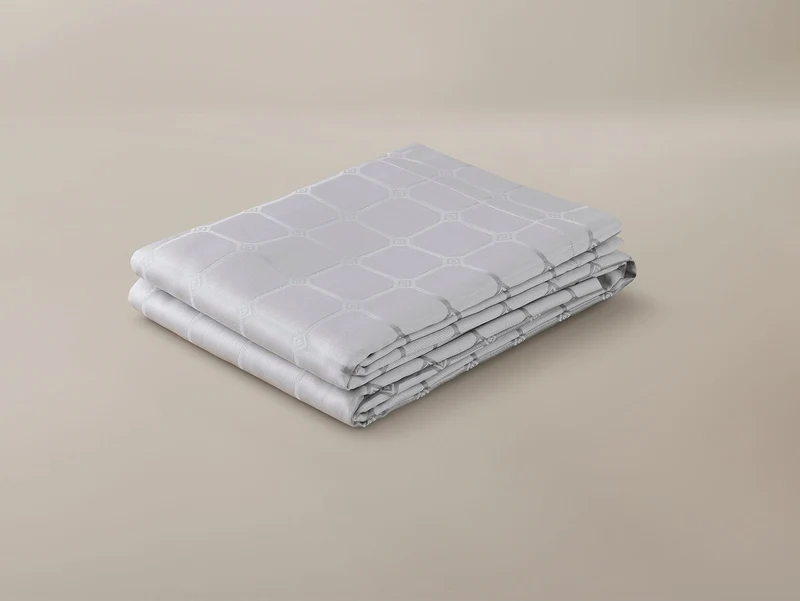 The Trellis Luxury Duvet Cover - Silver