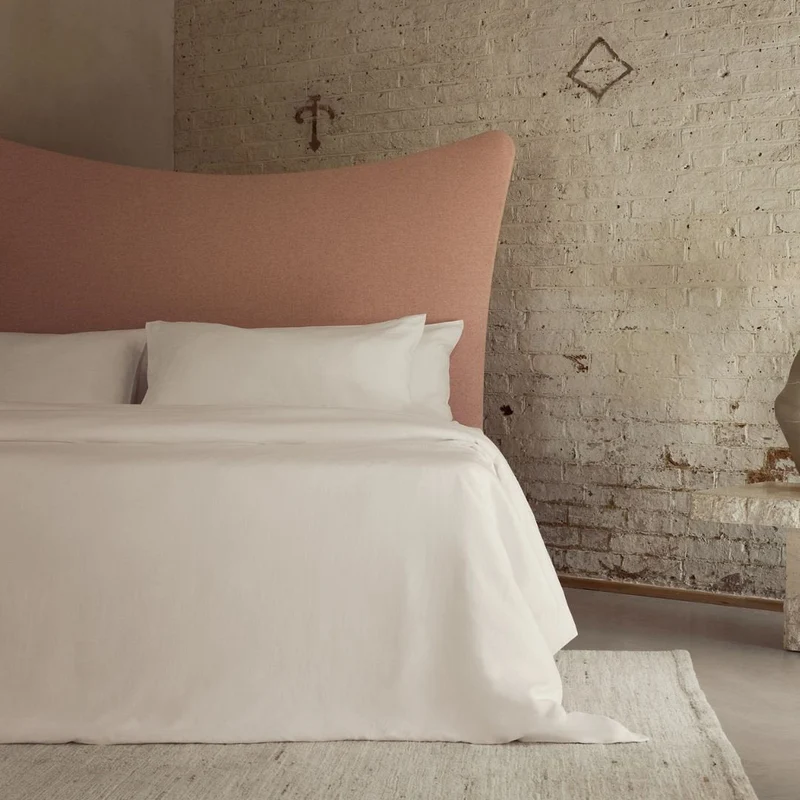 The Organic Linen Pillowcase - White