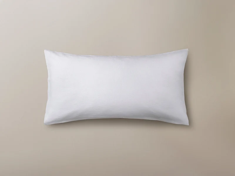 The Organic Linen Pillowcase - White