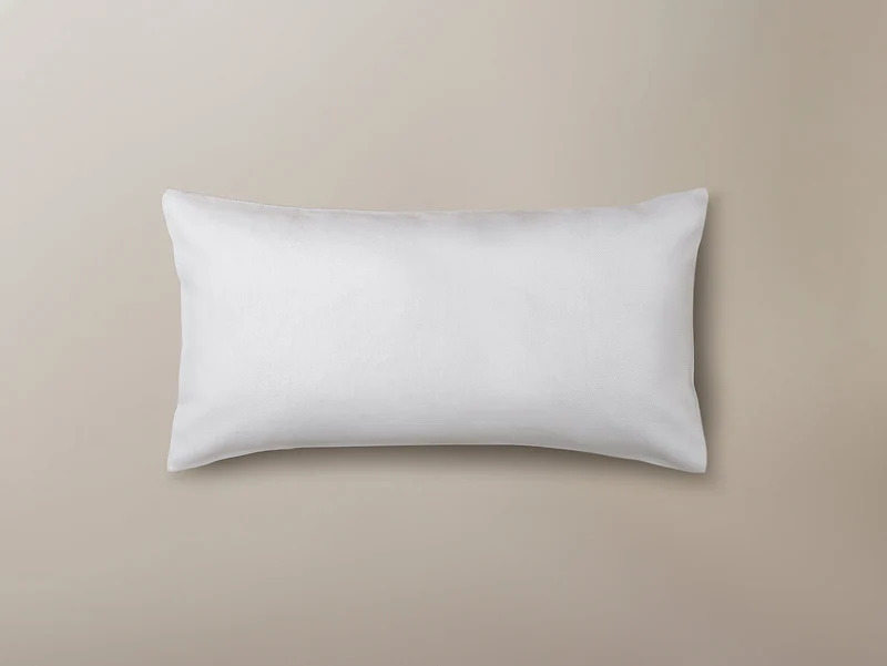 The Herringbone Pillowcase - White