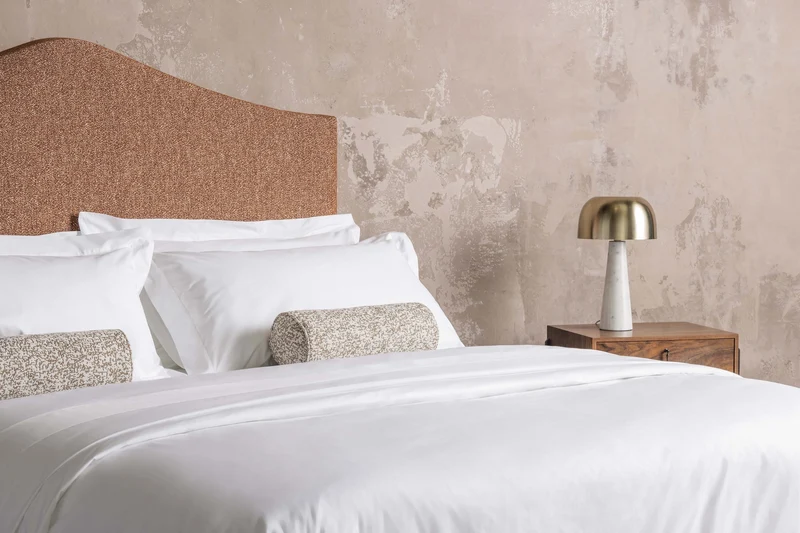 The Drift Luxury Cotton Percale Duvet Cover