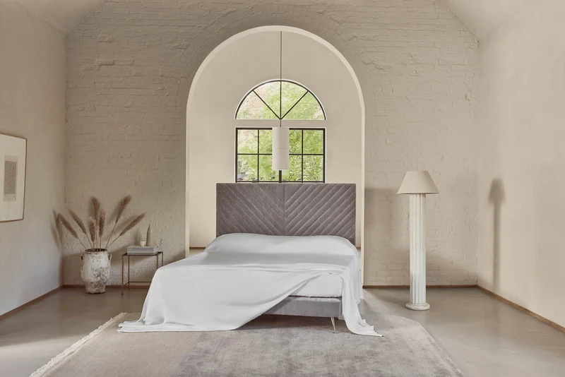 Linen & Tencel Fitted Sheet - Soft White
