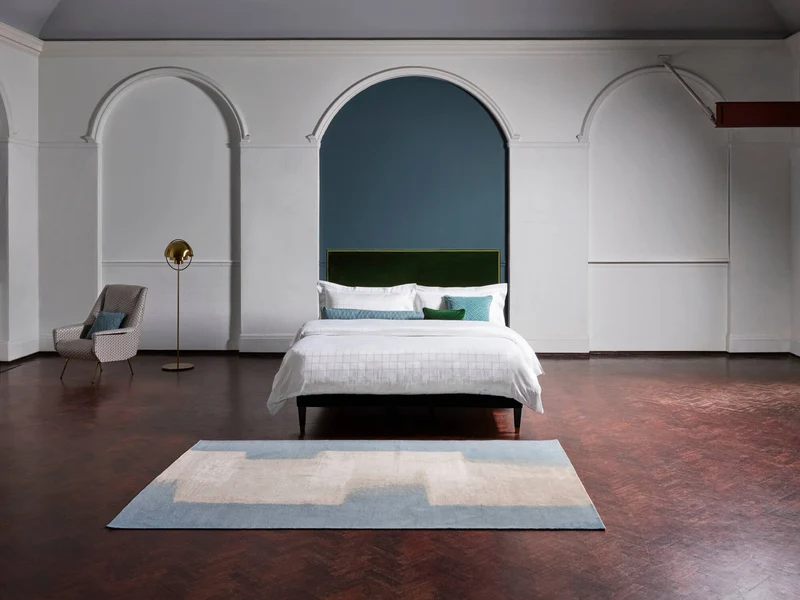 The Trellis Luxury Duvet Cover - White