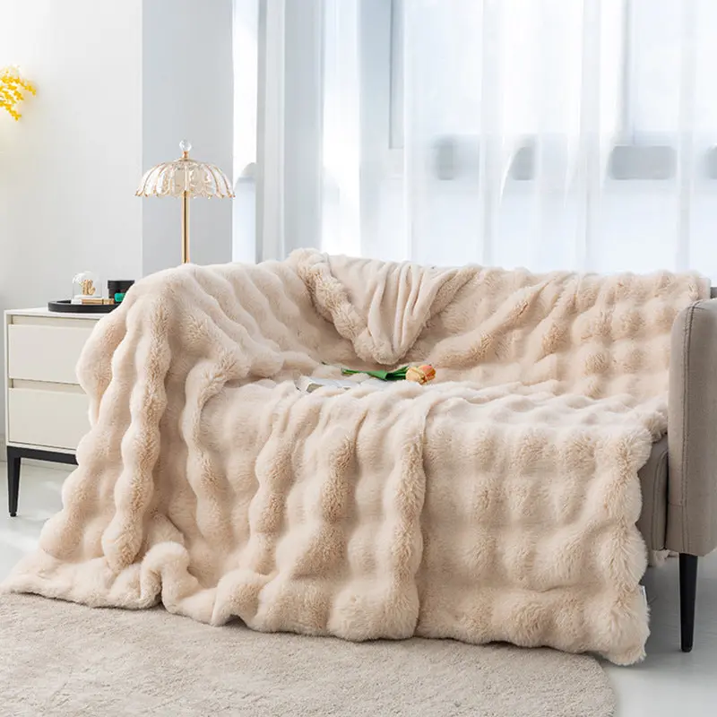 Plaid Canapé Flanelle SOPHIE