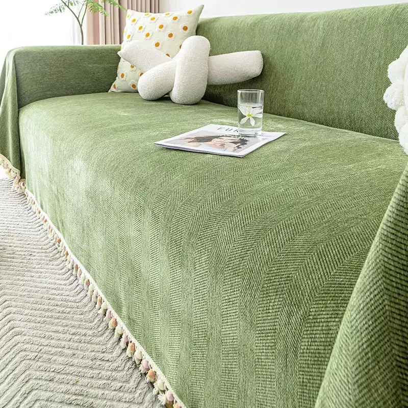 Plaid Canapé Chenille Moderne VERIA