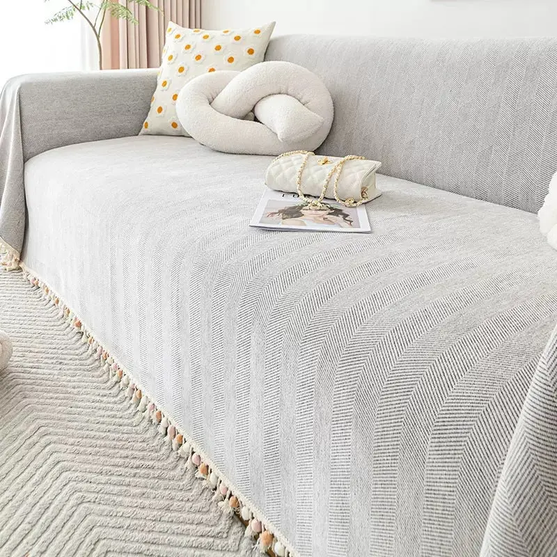 Plaid Canapé Chenille Moderne VERIA