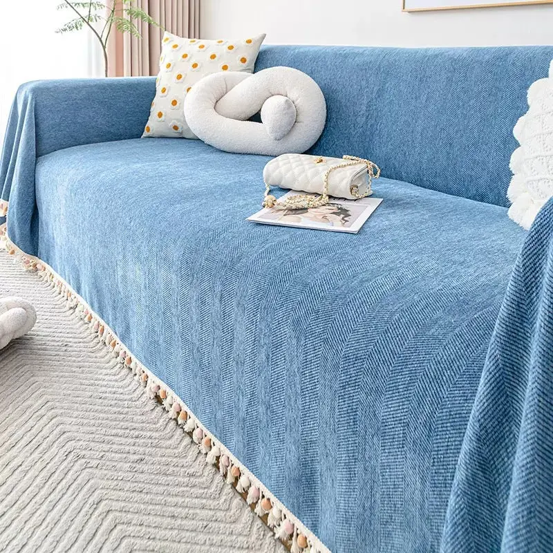 Plaid Canapé Chenille Moderne VERIA