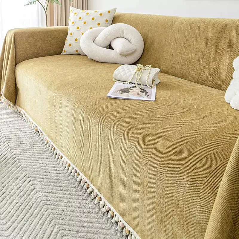 Plaid Canapé Chenille Moderne VERIA