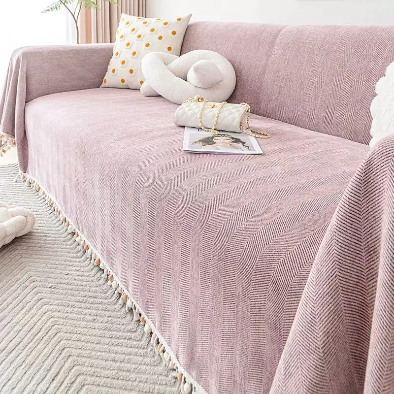 Plaid Canapé Chenille Moderne VERIA