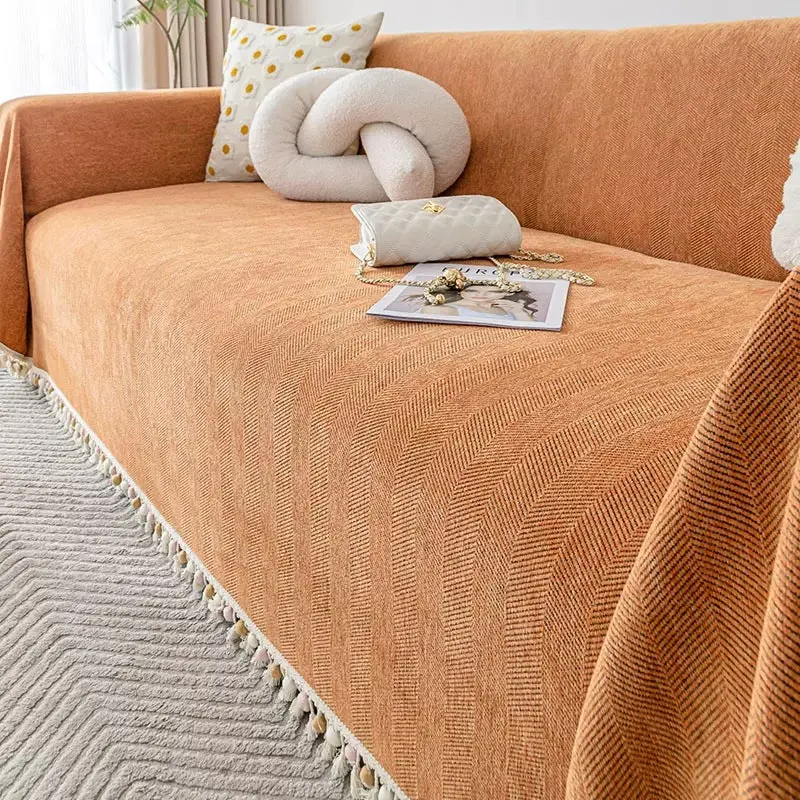 Plaid Canapé Chenille Moderne VERIA