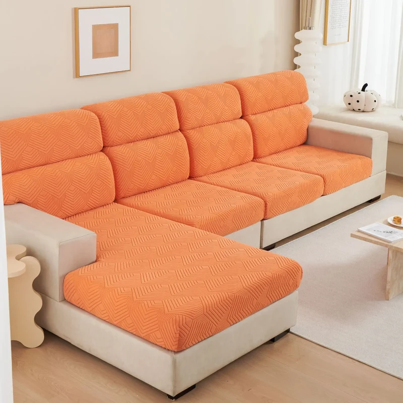 Housse Assise Canapé Velours JAZZY