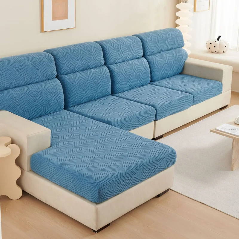 Housse Assise Canapé Velours JAZZY