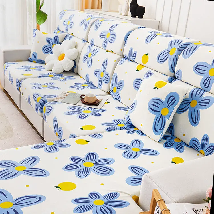 Housse Assise Canapé Imprimée SILKARA