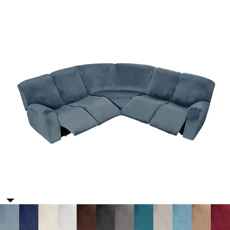 Housse Canapé Velours Moderne LUNARA